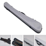 Maxbell Cello Bow Case Rainproof Hard Carrying Case for Camping Performances Concert white