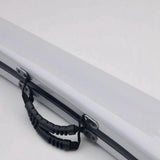 Maxbell Cello Bow Case Rainproof Hard Carrying Case for Camping Performances Concert white