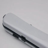 Maxbell Cello Bow Case Rainproof Hard Carrying Case for Camping Performances Concert white