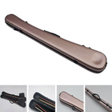 Maxbell Cello Bow Case Rainproof Hard Carrying Case for Camping Performances Concert rose gold