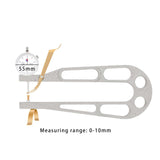 Maxbell Violin Thickness Gauge Dial Indicator Luthier Tool Measuring Tool Shockproof