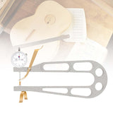Maxbell Violin Thickness Gauge Dial Indicator Luthier Tool Measuring Tool Shockproof