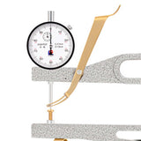 Maxbell Violin Thickness Gauge Dial Indicator Luthier Tool Measuring Tool Shockproof