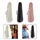 Maxbell 4/4 Violin Case Hard Shell Carbon Fiber Viola Box for Amateur Players