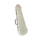 Maxbell 4/4 Violin Case Hard Shell Carbon Fiber Viola Box for Amateur Players
