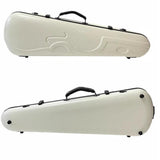 Maxbell 4/4 Violin Case Hard Shell Carbon Fiber Viola Box for Amateur Players