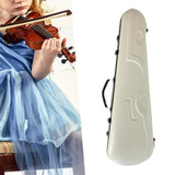 Maxbell 4/4 Violin Case Hard Shell Carbon Fiber Viola Box for Amateur Players