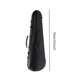 Maxbell 4/4 Violin Case Hard Shell Carbon Fiber Viola Box for Amateur Players