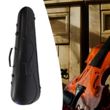 Maxbell 4/4 Violin Case Hard Shell Carbon Fiber Viola Box for Amateur Players