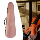 Maxbell 4/4 Violin Case Hard Shell Carbon Fiber Viola Box for Amateur Players