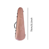 Maxbell 4/4 Violin Case Hard Shell Carbon Fiber Viola Box for Amateur Players