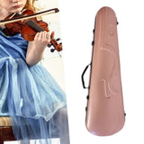 Maxbell 4/4 Violin Case Hard Shell Carbon Fiber Viola Box for Amateur Players