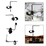 Maxbell Drum Rack Clamp Bracket Professional Electronic Drum Clamp for Beginner Kids A