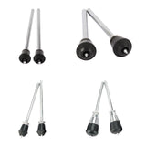 Maxbell 2Pcs Metal Floor Tom Drum Legs DIY Professional Stable Anti Slip Accessories 201