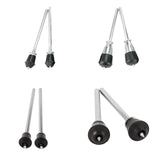 Maxbell 2Pcs Metal Floor Tom Drum Legs DIY Professional Stable Anti Slip Accessories 201