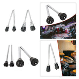 Maxbell 2Pcs Metal Floor Tom Drum Legs DIY Professional Stable Anti Slip Accessories 201