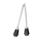 Maxbell 2Pcs Metal Floor Tom Drum Legs DIY Professional Stable Anti Slip Accessories 201