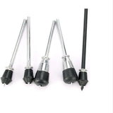 Maxbell 2Pcs Metal Floor Tom Drum Legs DIY Professional Stable Anti Slip Accessories 202