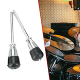Maxbell 2Pcs Metal Floor Tom Drum Legs DIY Professional Stable Anti Slip Accessories 202
