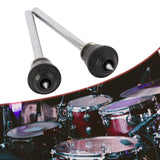 Maxbell 2Pcs Metal Floor Tom Drum Legs DIY Professional Stable Anti Slip Accessories 304