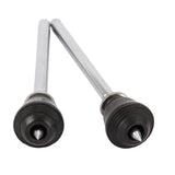 Maxbell 2Pcs Metal Floor Tom Drum Legs DIY Professional Stable Anti Slip Accessories 304