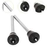 Maxbell 2Pcs Metal Floor Tom Drum Legs DIY Professional Stable Anti Slip Accessories 304