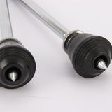 Maxbell 2Pcs Metal Floor Tom Drum Legs DIY Professional Stable Anti Slip Accessories 304
