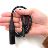 Maxbell TypeC to XLR Audio Cable Audio Cable for Laptop Audio Speaker Mixing Console 300cm