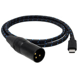 Maxbell TypeC to XLR Audio Cable Audio Cable for Laptop Audio Speaker Mixing Console 300cm