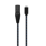 Maxbell TypeC to XLR Audio Cable Audio Cable for Laptop Audio Speaker Mixing Console 500cm