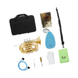 Maxbell BB Trumpet Standard Trumpet Set Trumpet Instrument for Musical Gifts Parties