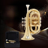 Maxbell BB Trumpet Standard Trumpet Set Trumpet Instrument for Musical Gifts Parties