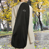 Maxbell Violin Case Rain Cover Waterproof Violin Cover for Concert Travel Performing Triangle Black