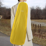 Maxbell Violin Case Rain Cover Waterproof Violin Cover for Concert Travel Performing Triangle Yellow