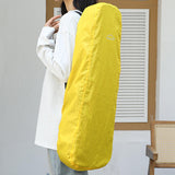 Maxbell Violin Case Rain Cover Waterproof Violin Cover for Concert Travel Performing Triangle Yellow