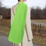 Maxbell Violin Case Rain Cover Waterproof Violin Cover for Concert Travel Performing Triangle Green