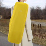 Maxbell Violin Case Rain Cover Waterproof Violin Cover for Concert Travel Performing Rectangle Yellow