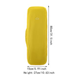 Maxbell Violin Case Rain Cover Waterproof Violin Cover for Concert Travel Performing Rectangle Yellow