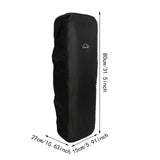 Maxbell Violin Case Rain Cover Waterproof Violin Cover for Concert Travel Performing Balck For Viola