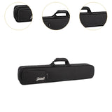 Maxbell Bamboo Flute Bag Black Wear Resistant Handheld Multifunctional Flute Handbag