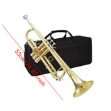 Maxbell B Flat Standard Trumpet Set Gift Classic for Children Stage Performance Kids