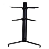 Maxbell Aluminum Alloy Keyboard Stand Anti Slip Portable Height Adjustable for Stage argent
