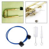 Maxbell Trumpet Cleaner Brush Inner Tube Cleaning Brush for Musical Instrument Clean