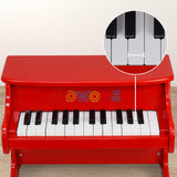 Maxbell Learn to Play Piano 25 Keys Wood Piano for Girls Boys 3-7 Years Old Beginner