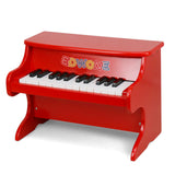 Maxbell Learn to Play Piano 25 Keys Wood Piano for Girls Boys 3-7 Years Old Beginner