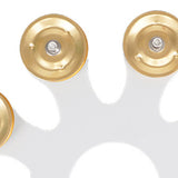 Maxbell Hi Hat Tambourine Sturdy Drum Attachments for Bar Stage Performance Ensemble