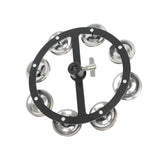Maxbell Music Rhythm Tambourine KTV for Drum Set for Jazz Drum Set Tambourine Cymbal