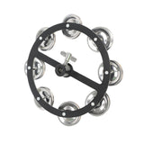 Maxbell Music Rhythm Tambourine KTV for Drum Set for Jazz Drum Set Tambourine Cymbal