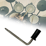 Maxbell Electronic Drum Pad Support Arm Electronic Drum L Rod for Homes Performances 9.1cmx15cmx2.25cm