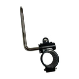 Maxbell Electronic Drum Pad Support Arm Electronic Drum L Rod for Homes Performances 15cmx10cmx9.5cm